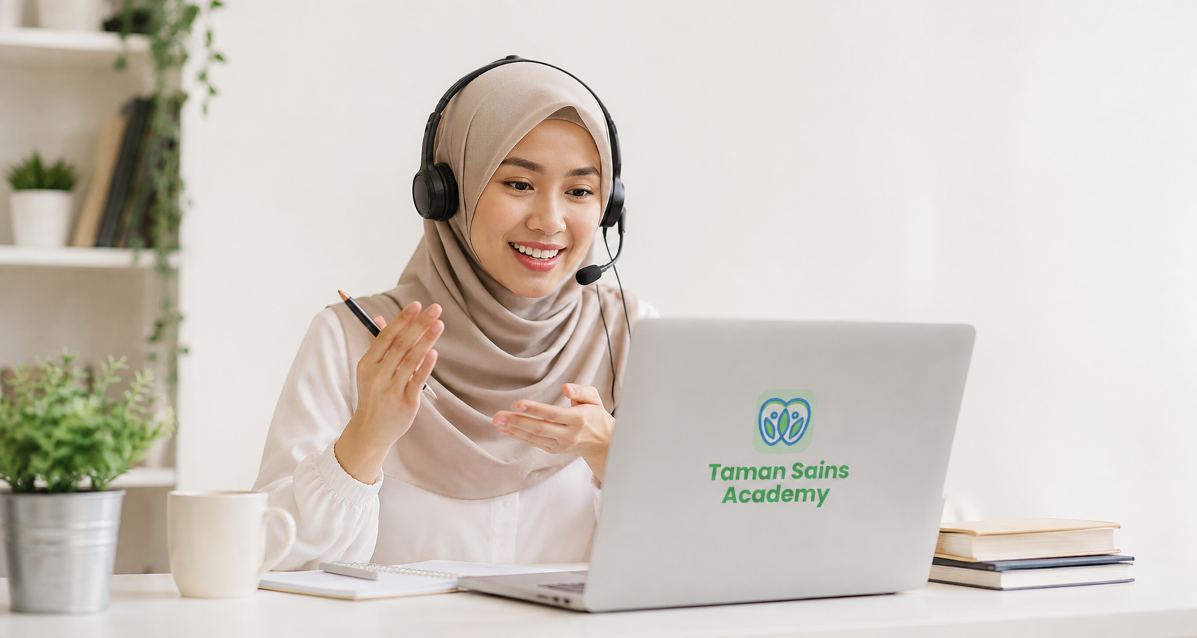 Taman Sains Academy - Your Space for Confident English Cover